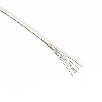 1x7 Galvanized Steel Wire Rope 0.6mm-3.0mm High Tensile Wire Rope For Hanging / Pulling Wire — image 2