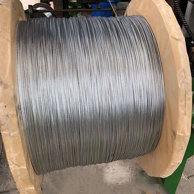 1x7 Galvanized Steel Wire Rope 0.6mm-3.0mm High Tensile Wire Rope For Hanging / Pulling Wire — image 4