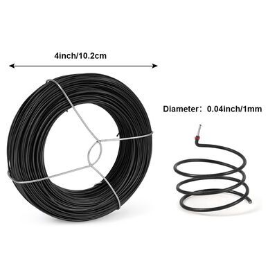 Alambre de Jardín Verde Recubierto 1mm 2mm 15m para Amarre de Plantas — image 3