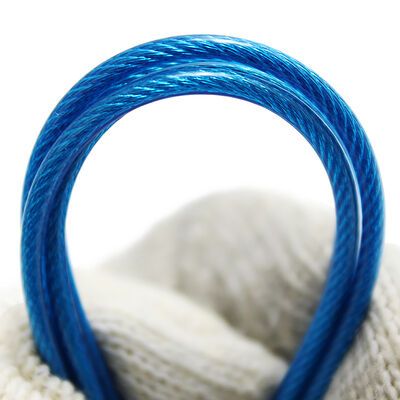 7x7 7x19 Galvanized Steel Wire Rope 6mm 8mm Plastic Coated Stainless Steel Cable — image 2