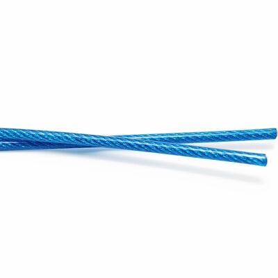 7x7 7x19 Galvanized Steel Wire Rope 6mm 8mm Plastic Coated Stainless Steel Cable — image 3