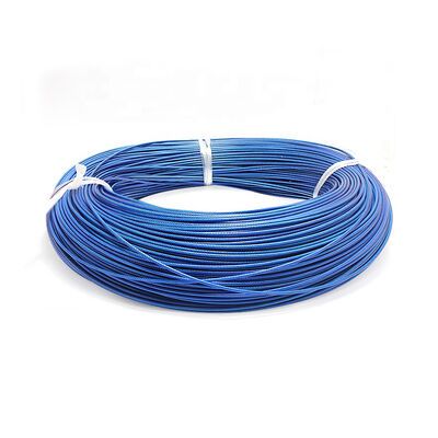 Blue Plastic Coated Fiber Core Wire Rope 10mm 12mm Lifting Wire Rope Slings — image 3