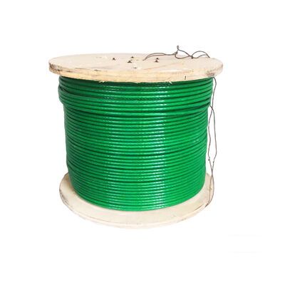 7x7 PVC Coated Galvanized Steel Wire Rope 1.5mm 2.0mm 3.0mm Steel Cable