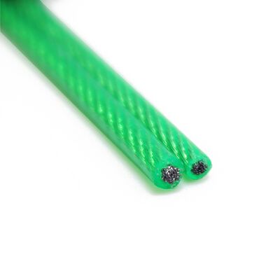 7x7 PVC Coated Galvanized Steel Wire Rope 1.5mm 2.0mm 3.0mm Steel Cable — image 2