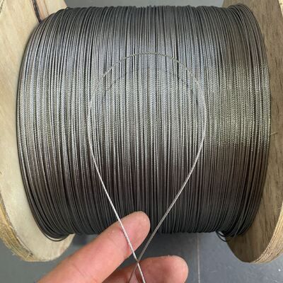 0.3mm-6mm Stainless Steel Wire Rope 1x7 For Hanging Traction / Guardrail — image 2