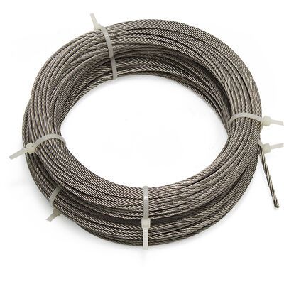 0.3mm-6mm Stainless Steel Wire Rope 1x7 For Hanging Traction / Guardrail — image 3