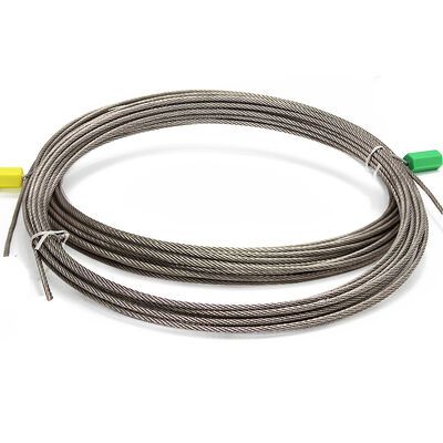 7x19 Stainless Steel Wire Rope 0.8mm-14mm 304 Stainless Steel Wire Cable For Fishing Industrial — image 4