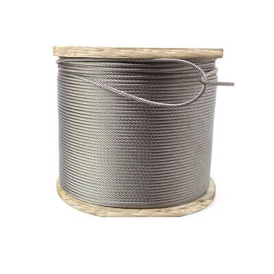 304 316 Stainless Steel Wire Rope 6mm 7x19 8mm 10mm 12mm Stainless Steel Wire Cable