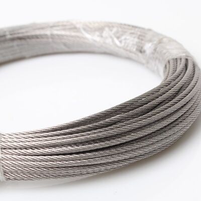 1x7 Stainless Steel Wire Rope 1mm 1.5mm 2mm Aisi 304 316 Stainless Steel Wire Cable — image 3
