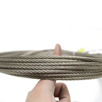AISI 304 316 Stainless Steel Wire Rope 7x7 4mm 5mm 6mm Crane Wire Rope — image 4