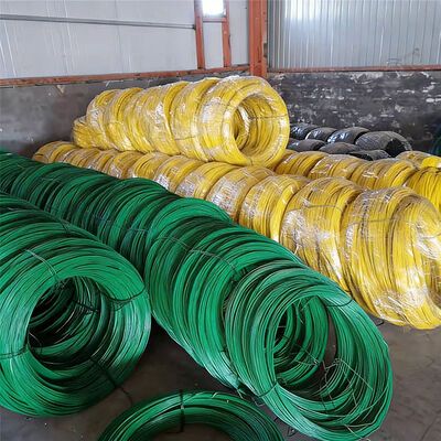 Garden Plant Training Wire Soft Garden Metal Wire Green Plastic Coated Garden Wire 2mm 1mm 1.5mm — image 4