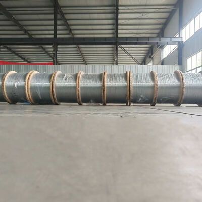 7x0.33 Zinc Coated Steel Wire Strand , 7 Strand Fiber Optic Cable For Stretch Telecommunications — image 3