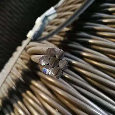 Low Relaxation PC Strand 9.53mm 15.2mm 12.7mm ASTM A416 Galvanized PC Strand 1*7 — image 4