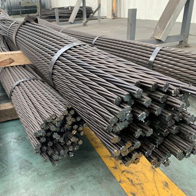 High Carbon Prestressed Concrete Steel Strand 12.7mm Low Relaxation 7 Wire Prestressing Strand — image 3