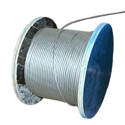 1x19 Galvanized Steel Wire Strand 6.0mm 8.0mm For Agricultural Greenhouses