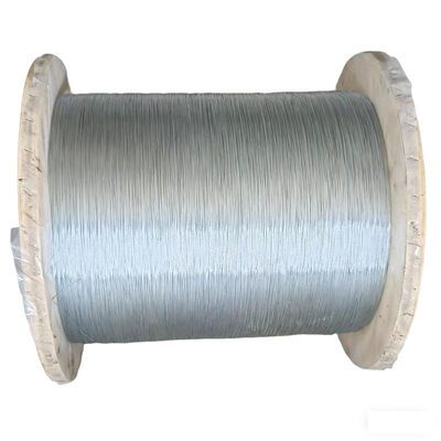 7x0.33 Galvanized Steel Wire Strand 1.0mm 7 Strand Wire Rope Strand For Fiber Optic Cable