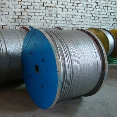 High Carbon Galvanized Steel Strand 1*7 Fiber Optic Strand For Stretch Telecommunication — image 4