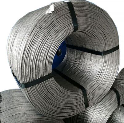 1*7 Hot Dipped Galvanized Steel Wire Rope 3.0mm 4.2mm 4.8mm Zinc Coated Steel Wire For Planting
