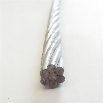 1*7 Hot Dipped Galvanized Steel Wire Rope 3.0mm 4.2mm 4.8mm Zinc Coated Steel Wire For Planting — image 3