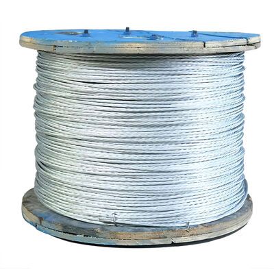 Hot Dip Galvanized Steel Strand 1x7 Gj Steel Strand 2.1mm 2.8mm 3.0mm Galvanized Wire Strand