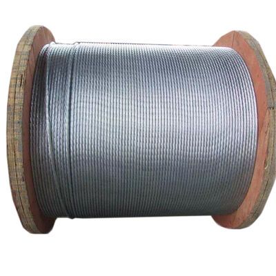 1x19 Hot Dipped Galvanized Steel Strand 4.2mm 5.0mm 6.0mm Carbon Steel Drawn Wire Strand — image 4