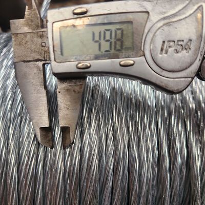 1x19 Galvanized Steel Strand 4mm 5mm 12mm 13mm 15mm 17mm for Farm Cherry Plant — image 3