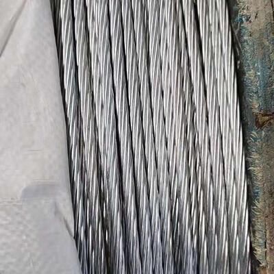 8.0mm 10.0mm 12.0mm Galvanized Steel Guy Wire 1*7 7 Wires Steel Wire Strand — image 2