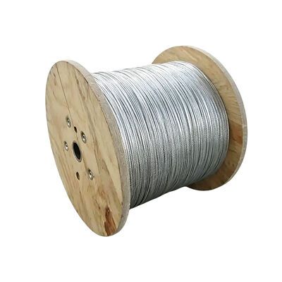7x0.33 Galvanized Steel Strand 1.0mm 1.35mm For Telecommunications