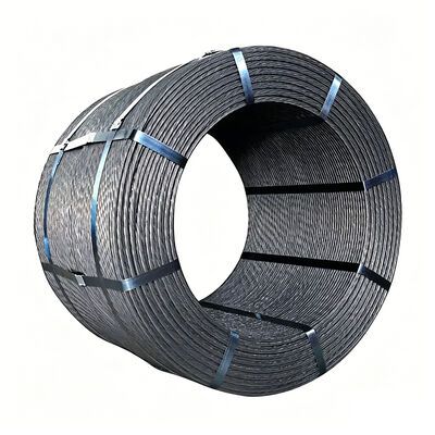 Low Relaxation PC Steel Strand 15.2mm 1860MPa 7‑Wire Prestressed Steel Strand For Bridge Construction