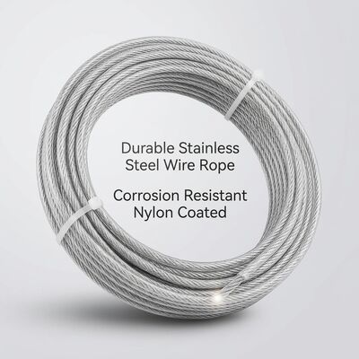 Heat Resistant 6x19 310S Stainless Steel Wire Rope 8-20mm for Furnace Kiln Industry