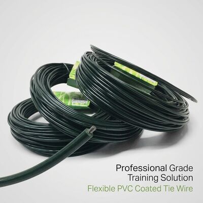 Blue PVC Coated Galvanized Steel Wire Rope 7x19 5mm Dog Tie Out Cable for Pet Run — image 2