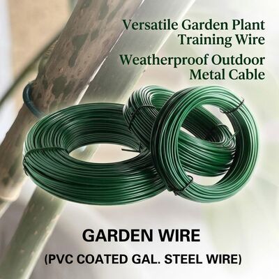 Yellow PVC Coated Galvanized Steel Wire Rope 7x7 8mm Color Coded Lifting Sling