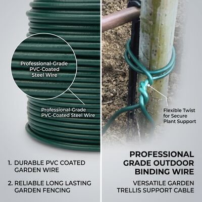 Winch Ready PVC Coated Galvanized Steel Wire Rope 6x19 10mm for Towing Recovery — image 2