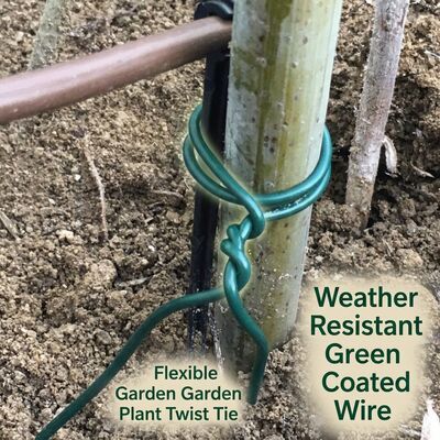 PVC Coated Steel Garden Wire Rope 3mm 7x7 Strand for Climbing Plant Trellis Basket — image 2